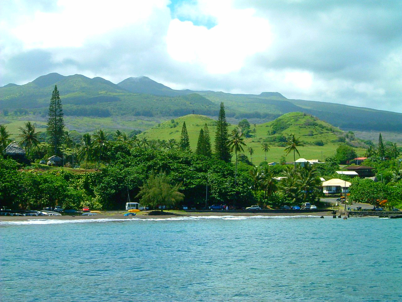 アメリカのハワイ：ハナビーチ