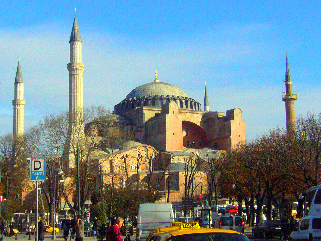 トルコのイスタンブールにあるアヤソフィア