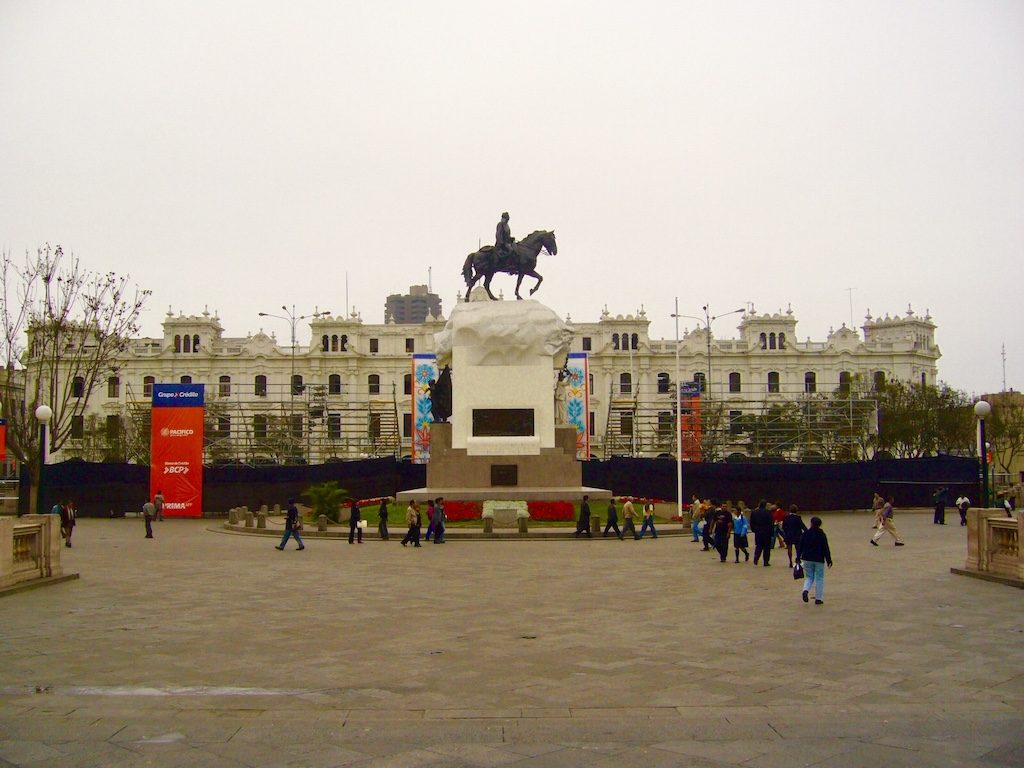 リマのサンマルティン広場