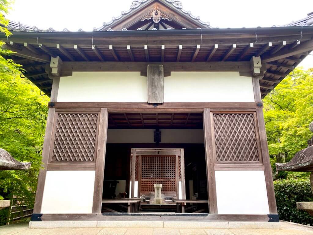 京都府嵐山：常寂光寺の妙見堂