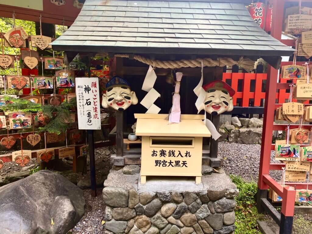 京都嵐山：竹林の野宮神社境内