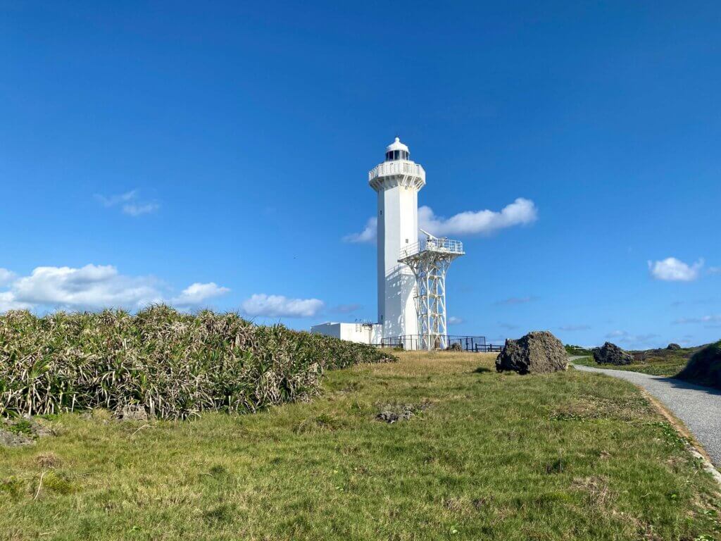 沖縄県宮古島：東平安名崎の灯台